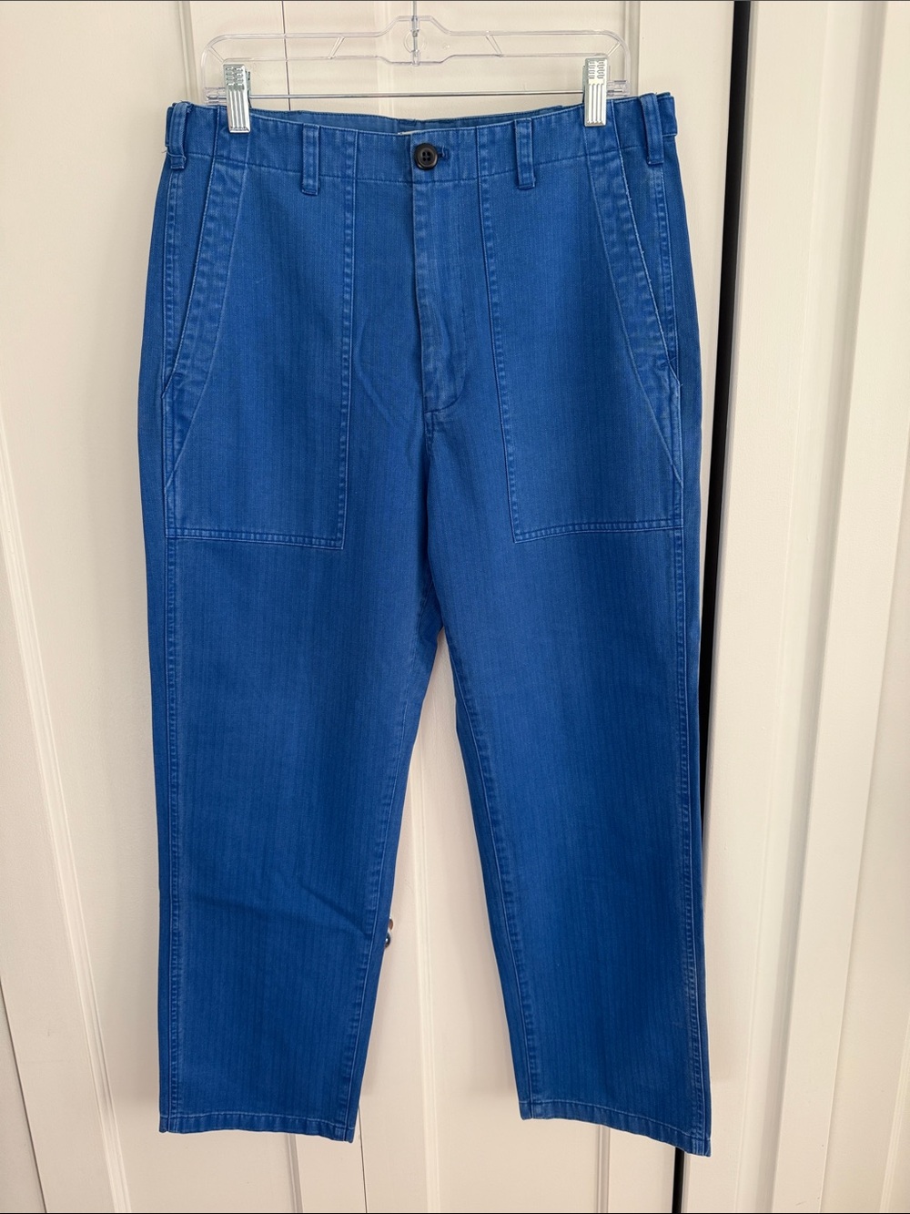 Alex Mill Blue Casual Workwear Pants